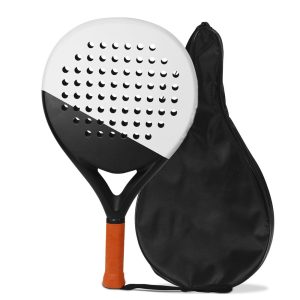 Wholesale  Custom Logo Design Anti-Slip Pedal Racquet Colorful Beach Tennis Racket with EVA Over Grips Wholesale Price